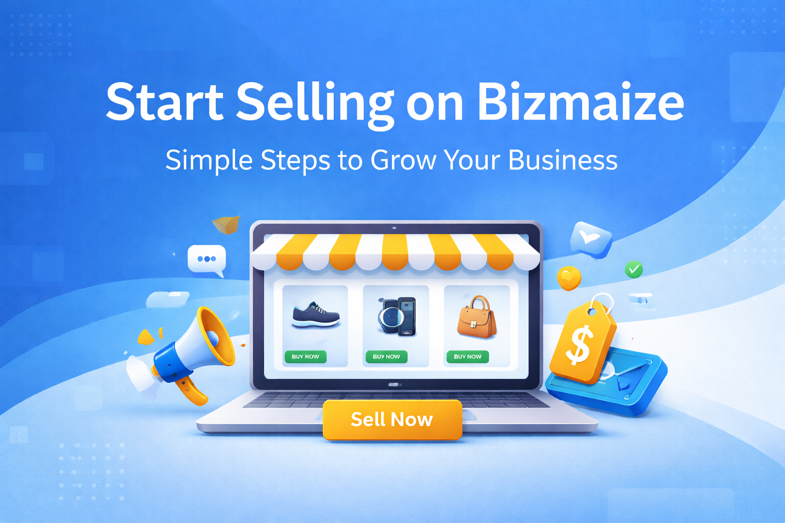 How to Start Selling on Bizmaize (Step-by-Step Guide)